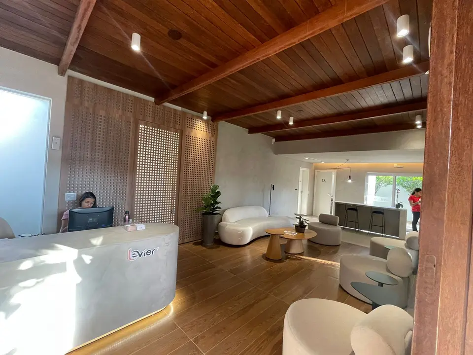 Recepção do Levier Consultórios, em Montes Claros